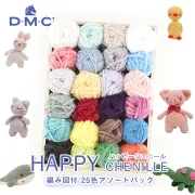 DMC Happy Chenille 絲絨毛冷 25色套裝