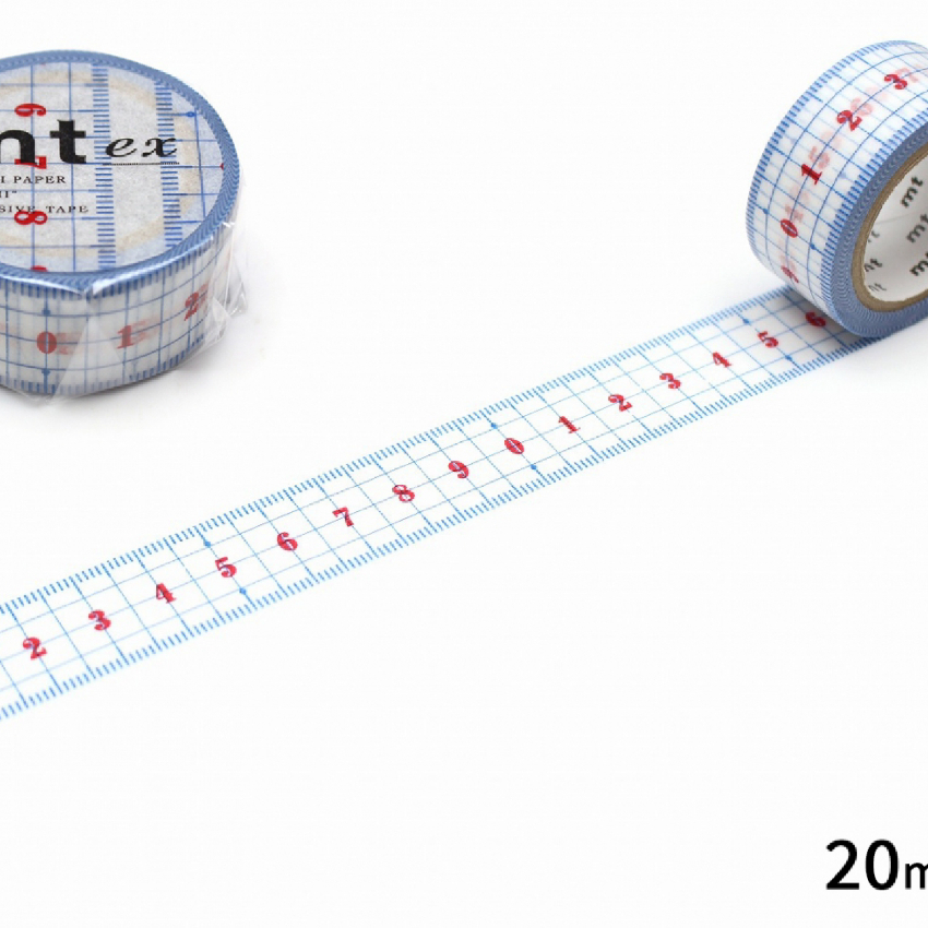 mt 和紙膠帶 | mt ex 定規R 間尺刻度紙膠帶