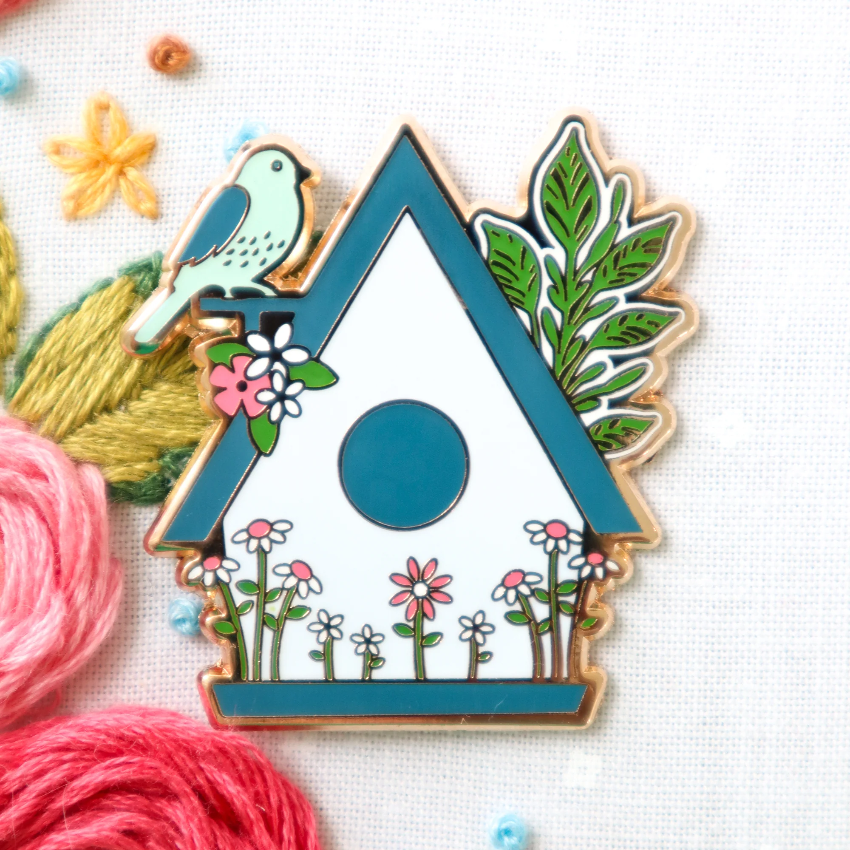 美國 Flamingo Toes | 磁力安針貼 Needle Minder | Melody Lane Birdhouse