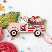 美國 Flamingo Toes | 磁力安針貼 Needle Minder | Valentine's Vintage Truck