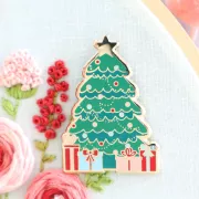 美國 Flamingo Toes | 磁力安針貼 Needle Minder | Christmas Tree