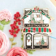 美國 Flamingo Toes | 磁力安針貼 Needle Minder | Christmas Shop Main Street