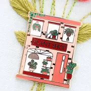 美國 Flamingo Toes | 磁力安針貼 Needle Minder | Plant Shop Main Street