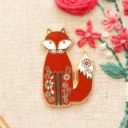 美國 Flamingo Toes | 磁力安針貼 Needle Minder | Floral Fox