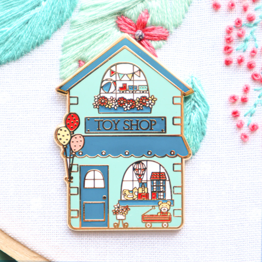 美國 Flamingo Toes | 磁力安針貼 Needle Minder | Toy Shop Main Street