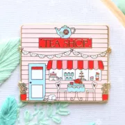 美國 Flamingo Toes | 磁力安針貼 Needle Minder | Tea Shop Main Street