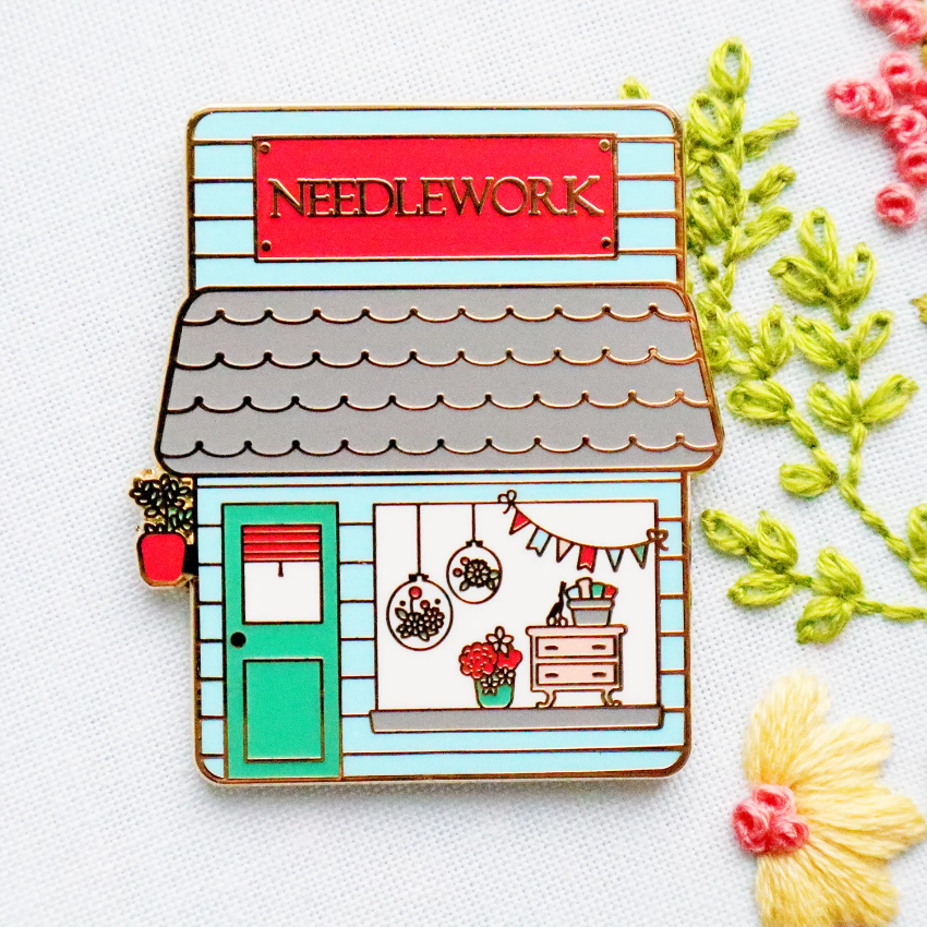 美國 Flamingo Toes | 磁力安針貼 Needle Minder | Needlework Shop Main Street