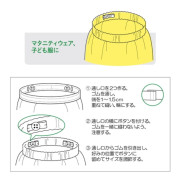 Suncoccoh Oeko-Tex 扣眼橡膠 - 1.2m