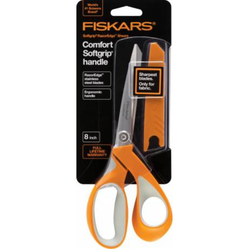 Fiskars | RazorEdge Softgrip 裁縫剪刀 - 21cm