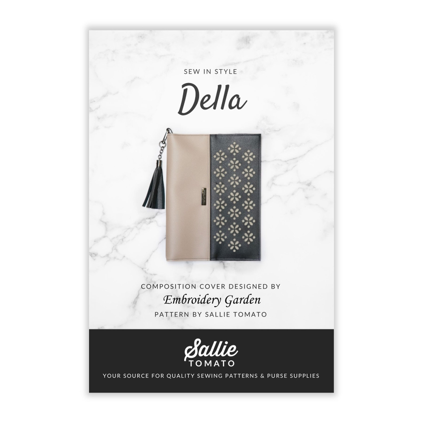 Sallie Tomato | Pattern 紙型 | Della Notebook Cover