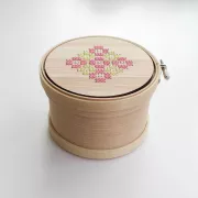 Cohana 曲物工藝 刺繡圈工具箱