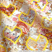 日本限定 Liberty x Hello Kitty 50th Anniversary Collection | 長纖棉 | Patchwork Hearts