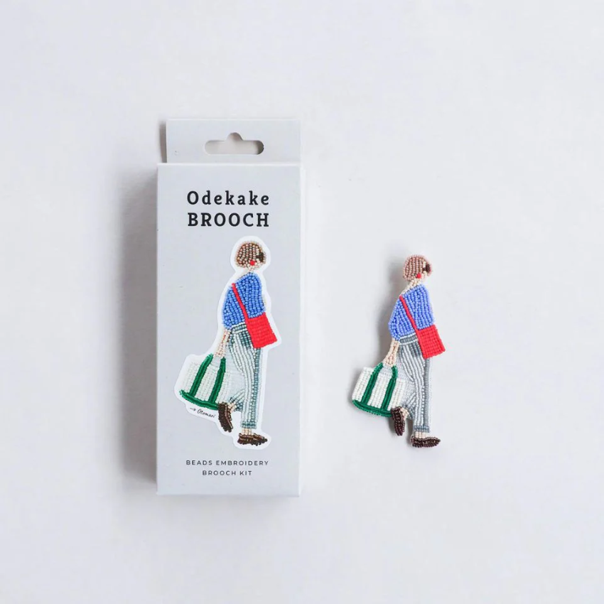 MIYUKI 珠繡材料包 Odekake BROOCH - SHOPPING