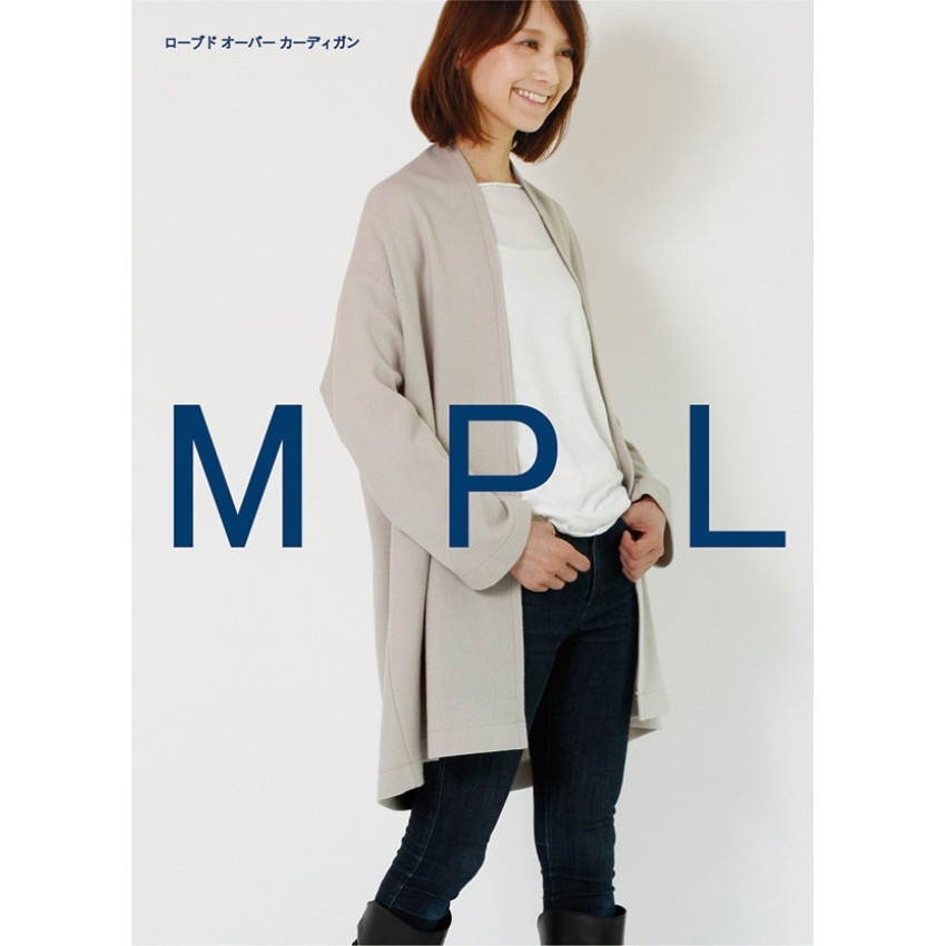 日本 MPL 紙樣 | 長袍開襟衫