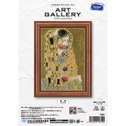 Olympus 十字繡材料包 | Art Gallery 迷你畫系列 - The Kiss by Klimt