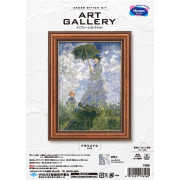 Olympus 十字繡材料包 | Art Gallery 迷你畫系列 - Woman with a Parasol by Monet 