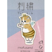 日本兩用刺繡熨章貼紙 mofusand