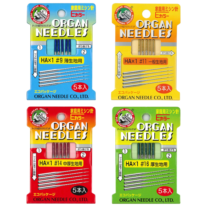 日本 Organ Needles 風琴牌 家用縫紉機衣車針